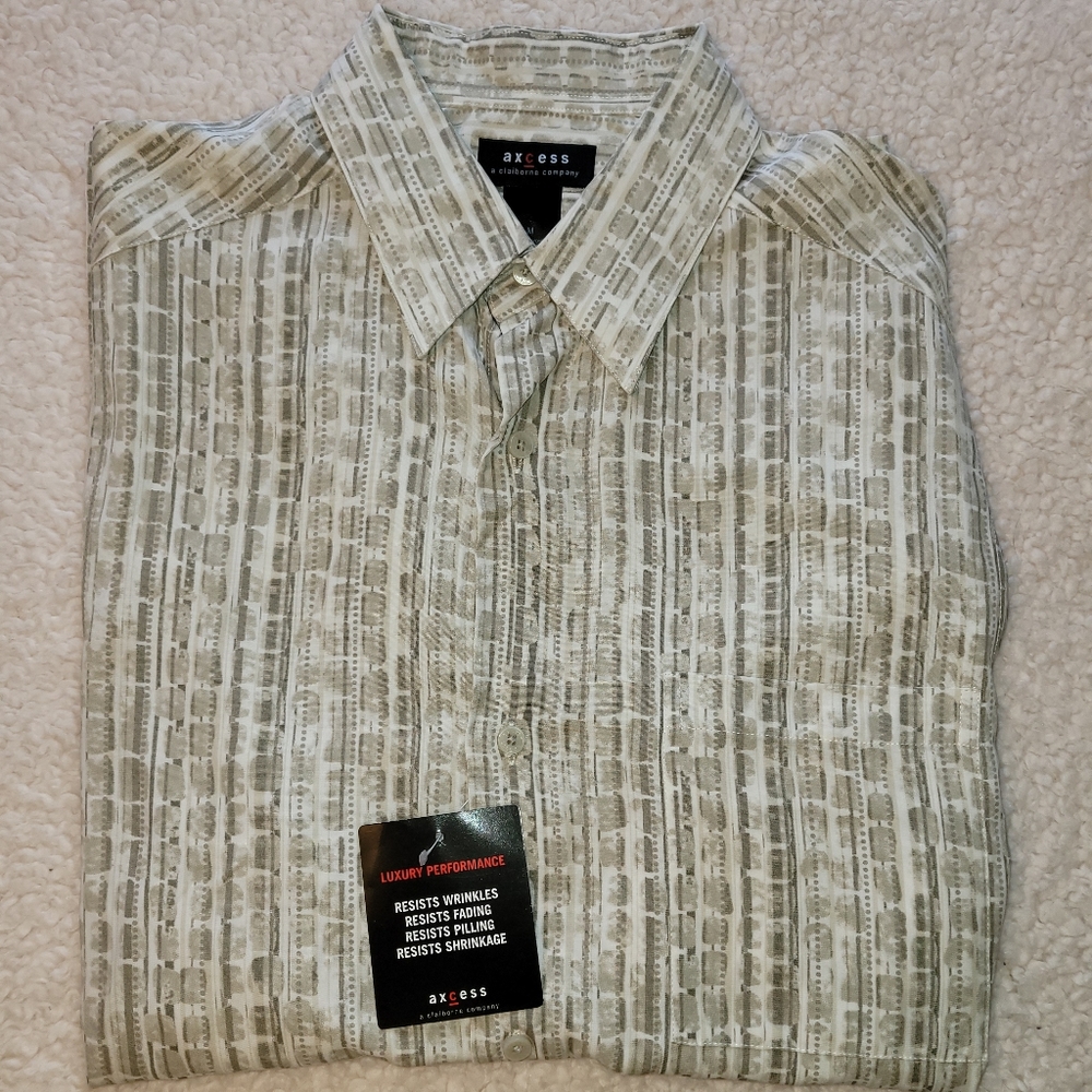 Button down casual dress shirt